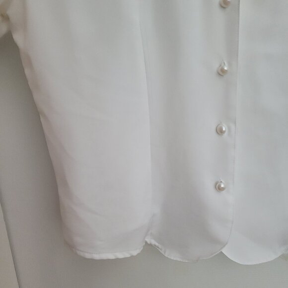 Vintage short sleeve blouse - Picture 3 of 8